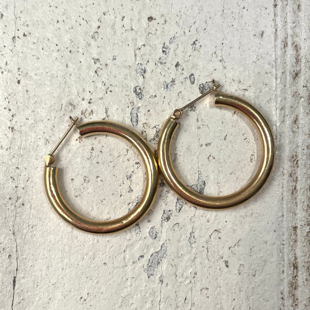 Gold Hoop earrings